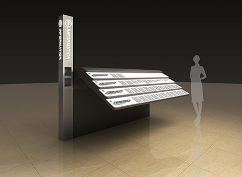 彩世界广场导视系统