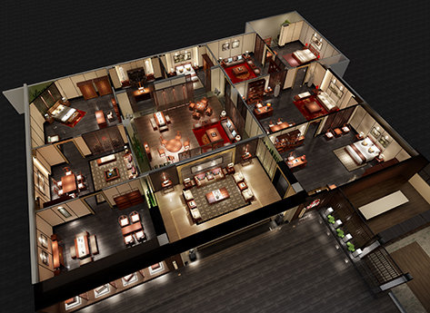 鸿普轩-大唐系列旗舰展厅